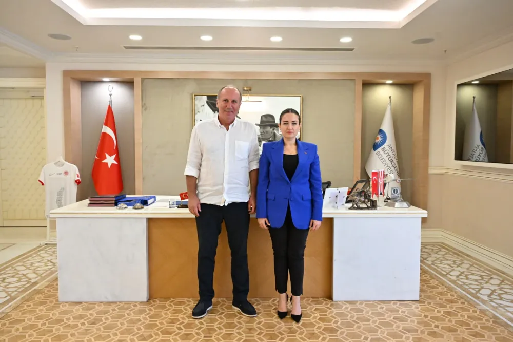 Muharrem İnce Başkan Vekili Özdemir’i ziyaret etti