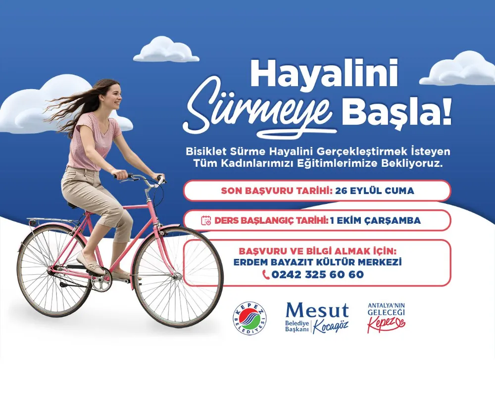 Sende! Kepez’le hayalini sürmeye başla