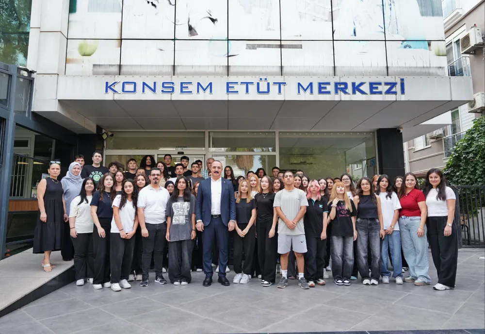 KOTAN ETÜT MERKEZİ’NDE GENÇLERLE BULUŞTU