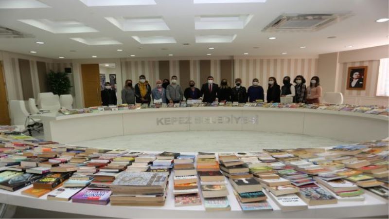 Türkiye’nin en büyük kitap bağış kampanyası Kepez’de