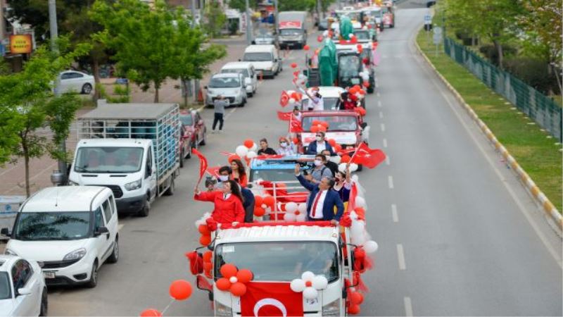 Muratpaşa’da  23 Nisan daha renkli daha coşkulu