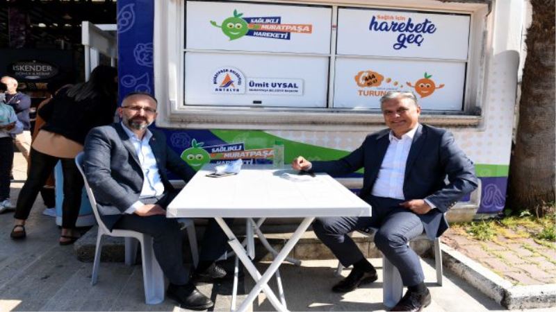 Uysal, esnafı ziyaret etti