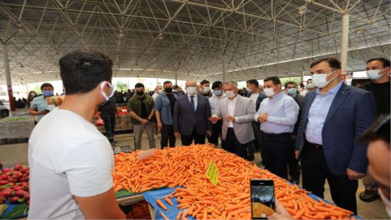 Kepez’in pazarları denetlendi