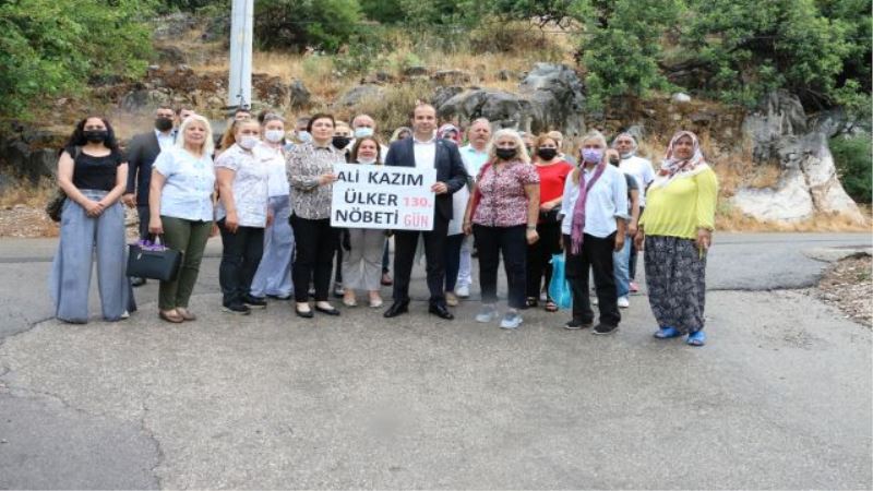 Bayar’dan Başka ‘Ali Kazımlar ölmesin’ nöbetine destek