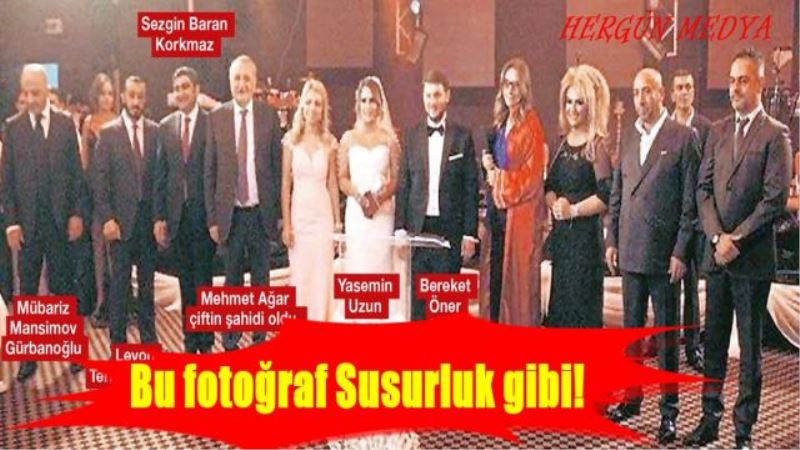 Bu fotoğraf Susurluk gibi!