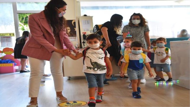 Konyaaltı kreşlerinde yeni dönem heyecanı