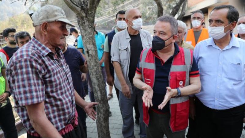 ANTALYA BÜYÜKŞEHİR’DEN YANGIN BÖLGESİNE YATIRIM
