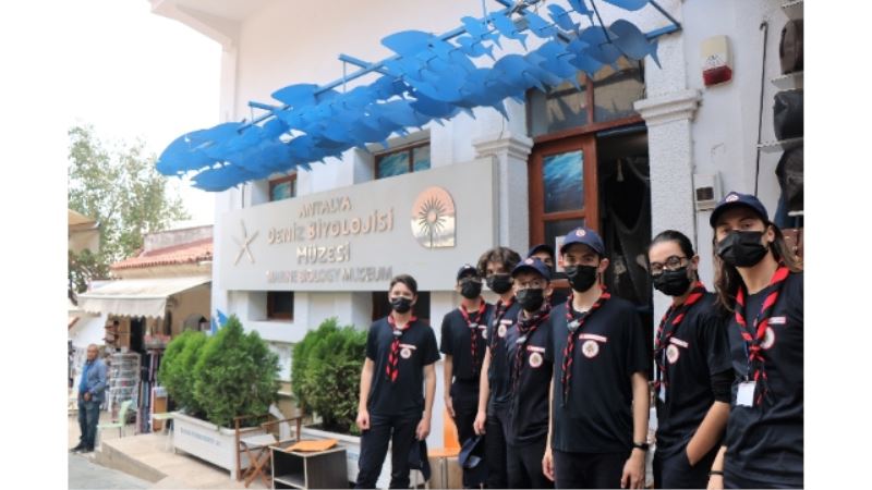 Antalya Büyükşehir Belediyesi Eskişehirli izcileri ağırladı