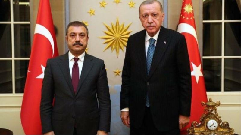 Erdoğan TCMB Başkanı ile görüştü