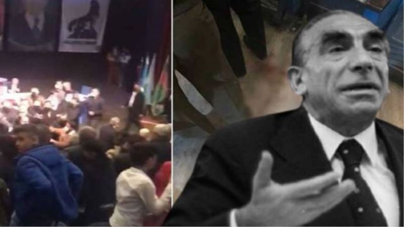 MHP’liler Türkeş’i anma töreninde kavga