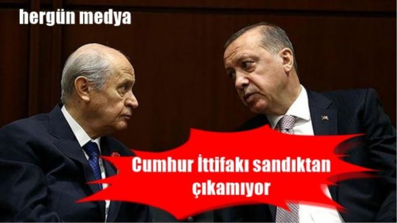 Cumhur İttifakı sandıktan çıkamıyor