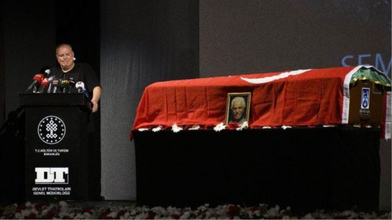sanatçısı Semih Sergen, son yolculuğuna uğurlandı