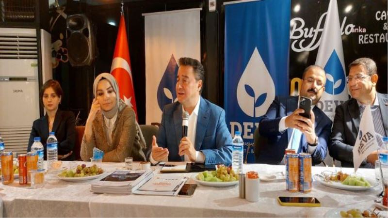 BABACAN: “ORTAK ADAY, ADAYLIĞINI VE YOL HARİTASINI KENDİSİ AÇIKLASIN”
