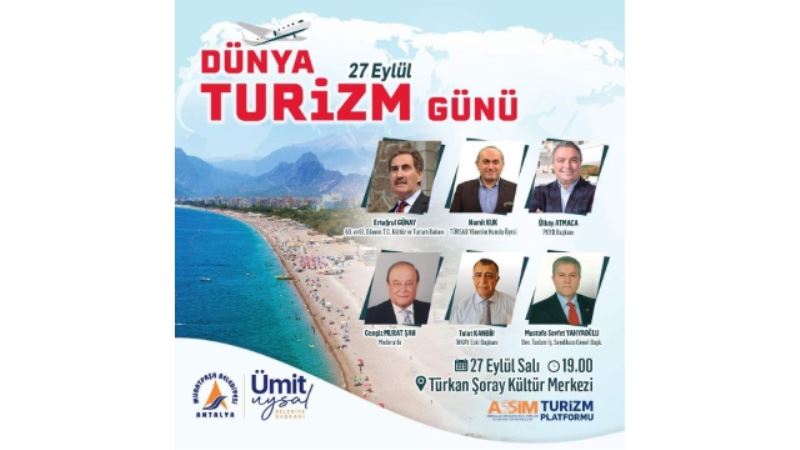 Turizm sektörü bu panelde buluşuyor