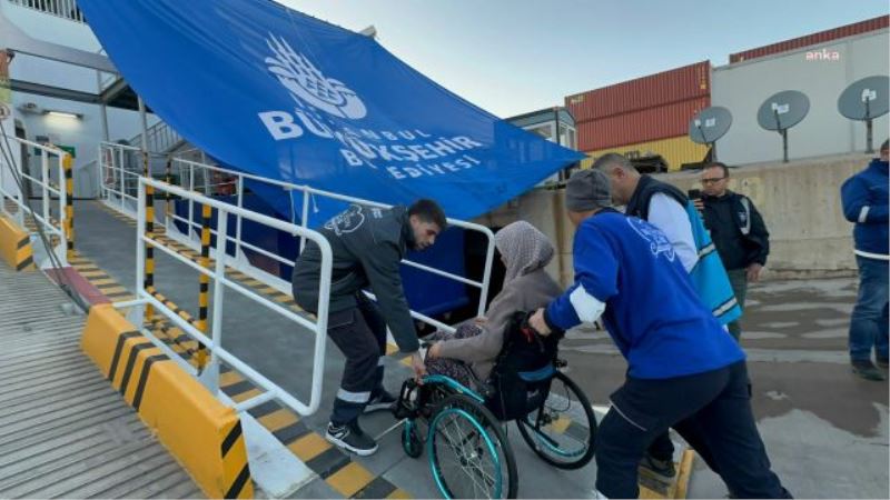 İBB’NİN İSKENDERUN’A GÖNDERDİĞİ HASTANE GEMİSİ HASTA KABULÜNE BAŞLADI