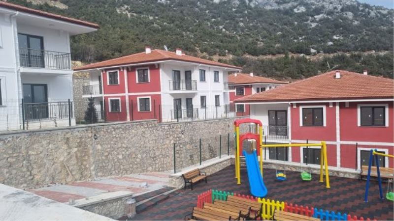 İbradı Belediye Evler Sitesi Bitmek Üzere